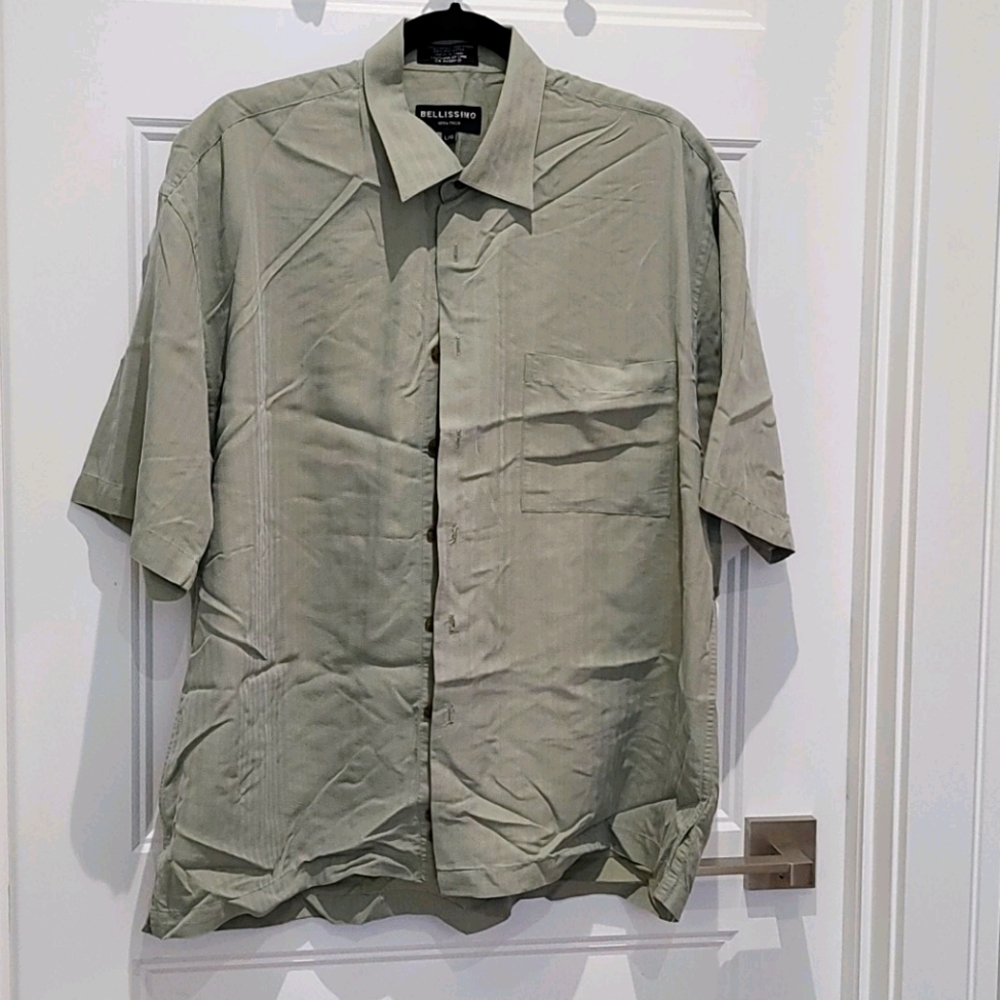 Vintage short sleeve dress shirt